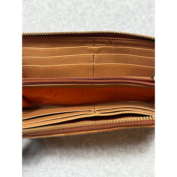 Cole Haan Travel Zip Wallet Woodbury Heritage Weave - Picture 7 of 10